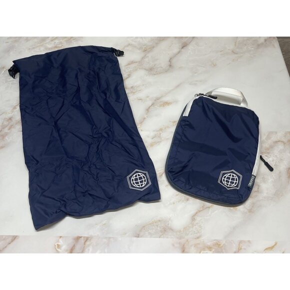 2 TRIPPED Travel Gear  Packing Accessories For Travel Lightweight Blue - Picture 2 of 10